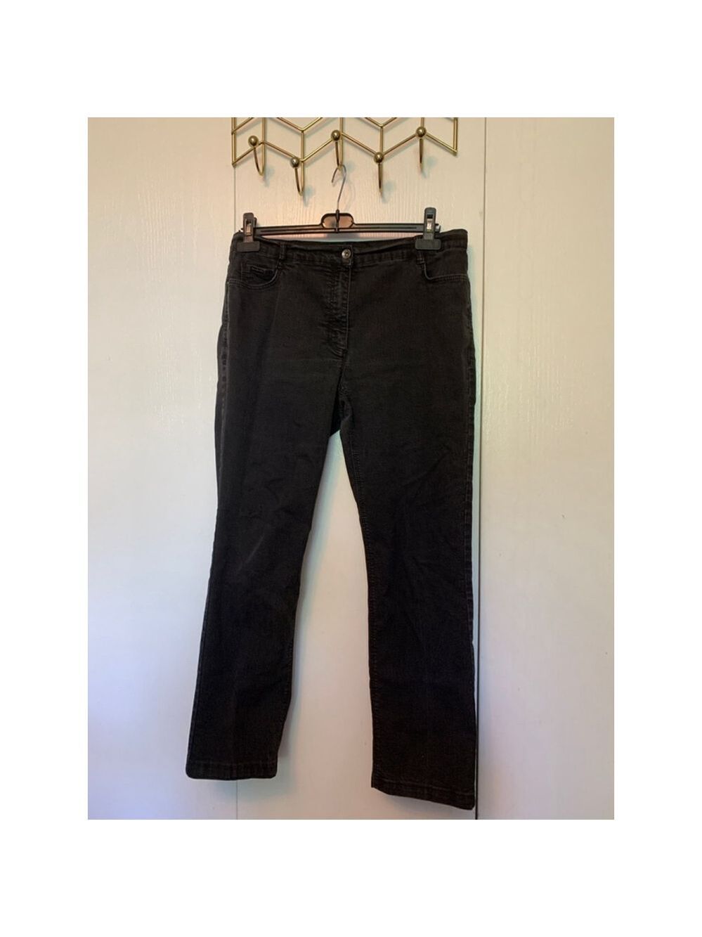 Betty Barclay Black Denim Jeans See measurements for size